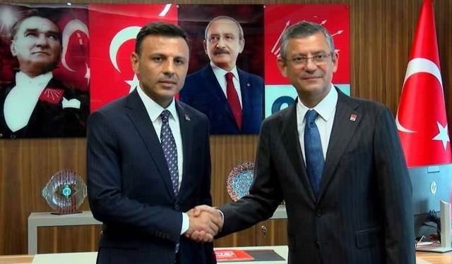 CHP Genel Başkan Adayı Özgür Özel'den Özgür Çelik’e tebrik ziyareti