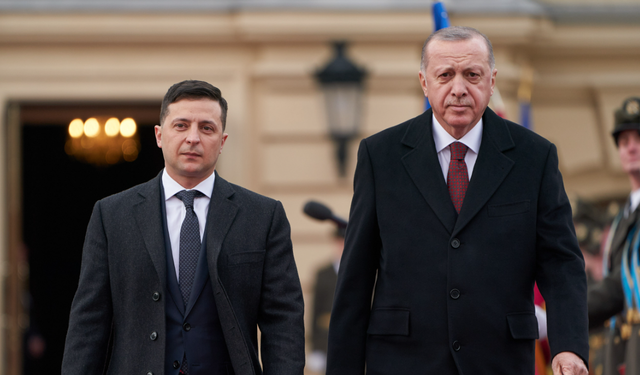 Cumhurbaşkanı Erdoğan, Ukrayna Devlet Başkanı Volodimir Zelenskiy ile görüştü