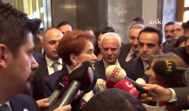 Meral Akşener gazetecileri azarladı: Ne büyük saygısızlık!