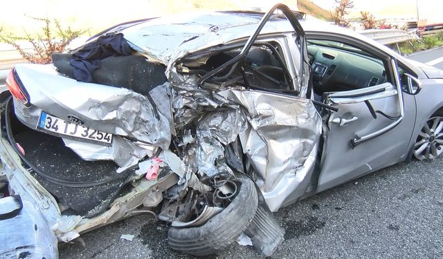 Kuzey Marmara yolunda korkunç kaza