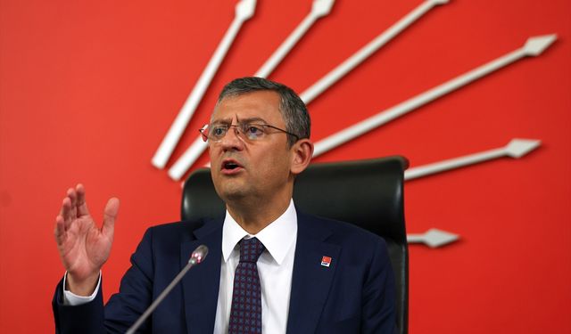 CHP lideri Özgür Özel: Her zaman TSK'nın arkasında olduk