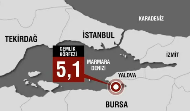 İçişleri Bakanı Ali Yerlikaya'dan 5.1'lik Marmara depremiyle ilgili açıklama