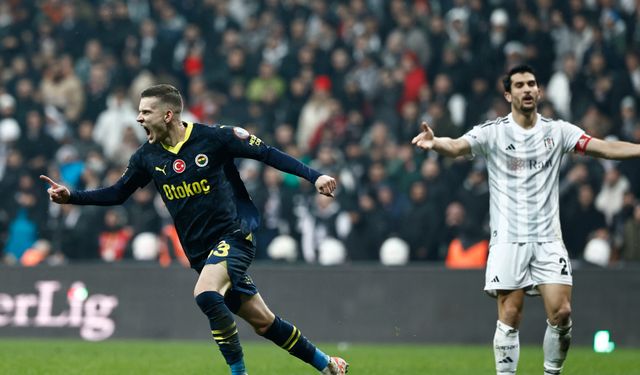 Fenerbahçe deplasmanda Beşiktaş'ı 3-1 mağlup etti