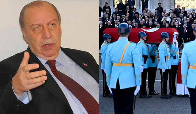 Eski bakan Yaşar Okuyan için Meclis'te tören düzenlendi