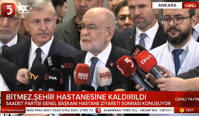 Temel Karamollaoğlu'ndan Hasan Bitmez açıklaması: Hayati tehlikesi var, dua bekliyoruz