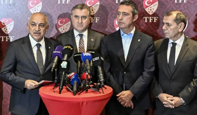 TFF Başkanı Mehmet Büyükekşi: Bir sorun varsa hep birlikte çözeceğiz