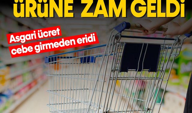 Bir gecede 700 ürünün fiyatı değişti! Bazı ürünlerin etiketi 70 lira birden arttı