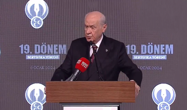 Devlet Bahçeli: La ilahe illallah, Muhammedun resulullah