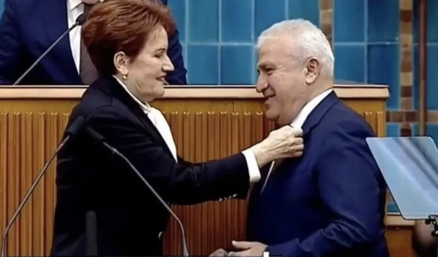 CHP'den istifa edip İYİ Parti'ye geçti! Rozetini Meral Akşener taktı