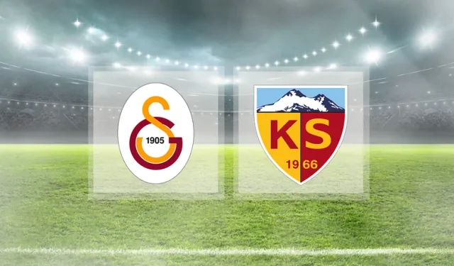 Galatasaray, kendi evinde Kayserispor'u ağırlıyor! İşte ilk 11'ler...