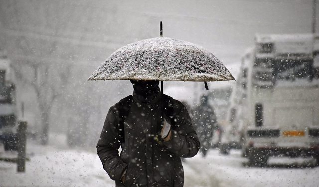 Meteorolojiden birçok şehir için kar yağışı uyarısı