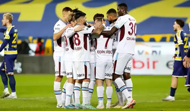 Trabzonspor karşılaşmanın galibi!