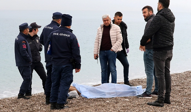 Antalya'da sahilde bir kişinin daha cesedi bulundu! Son 1 ayda 9'uncu vaka