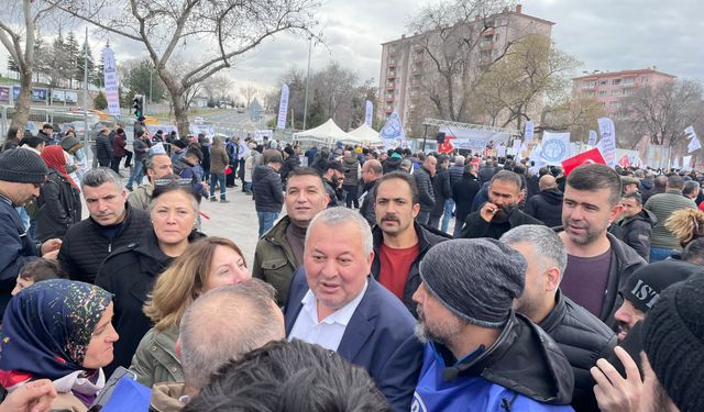 Cemal Enginyurt, EMADDER mitinginde Erdoğan'a tepki gösterdi