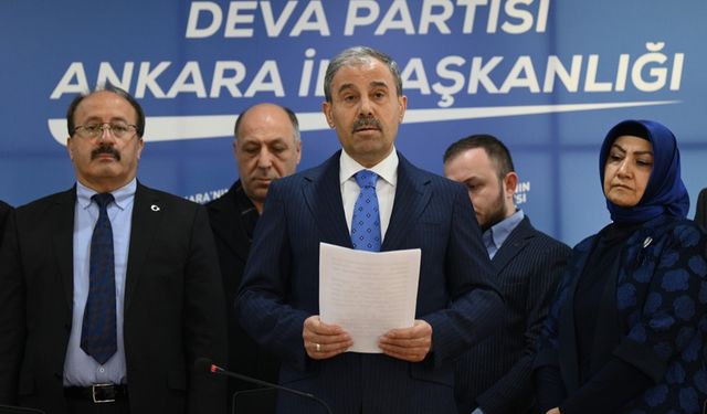 DEVA Partisi Ankara il Başkanı istifa etti