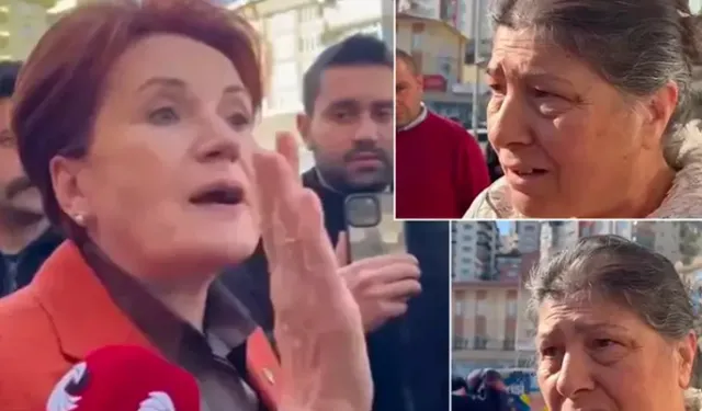 Meral Akşener'in sinirlenip "Hadi be" dediği kadın isyan etti!