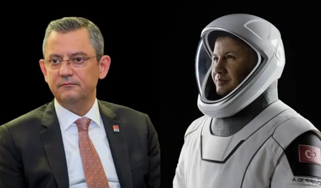 Özgür Özel, ilk Türk astronot Alper Gezeravcı'nın babasıyla görüştü