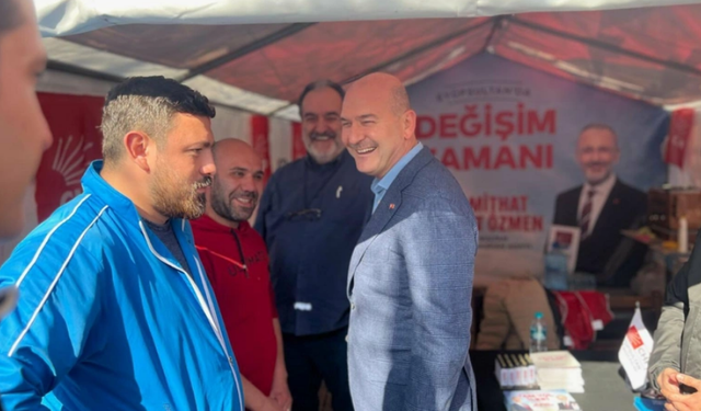 Süleyman Soylu CHP'yi ziyaret etti