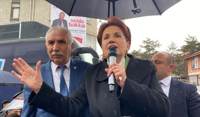 Akşener'den 'Suriyeli' çıkışı: Onlara para verirken ekonomi dağılmıyor emekliye gelince...