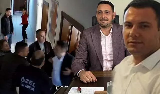 CHP ilçe başkanı müdürü darbetti! İddiaya ilişkin kamera kayıtları ortaya çıktı