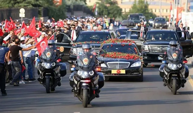 Cumhurbaşkanı Erdoğan'ın koruma ekibi trafik kazası geçirdi! Şehit ve yaralılar var