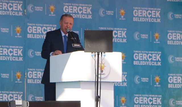 Cumhurbaşkanı Erdoğan, Şırnak'ta konuştu: Gabar'da hedef bin varil, buralar uçacak