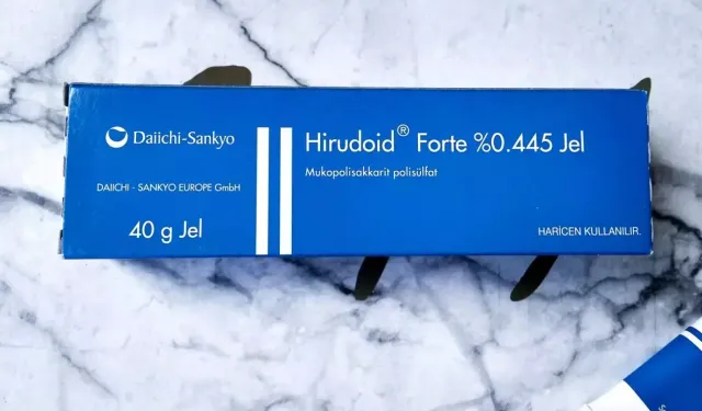 Hirudoid Forte 0.445 Jel Ne İşe Yarar, Nasıl Kullanılır?