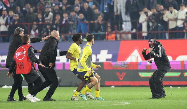 Olaylı Fenerbahçe Trabzonspor maçında detaylar ortaya çıktı! Yurt dışından gelmiş