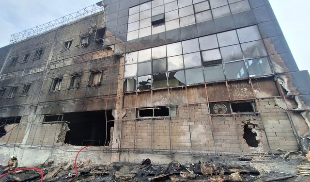 Ankara'da fabrikada korkutan yangın!