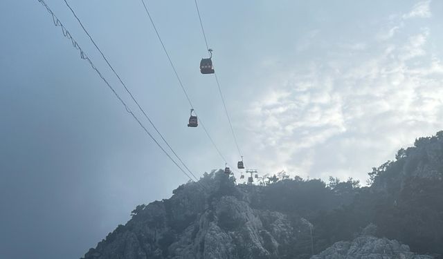 Antalya'da teleferik paniği! Kabin düştü ölü ve yaralılar var