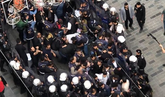 Ali Yerlikaya'dan 'İsrail' protestosu açıklaması! 2 emniyet görevlisi açığa alındı