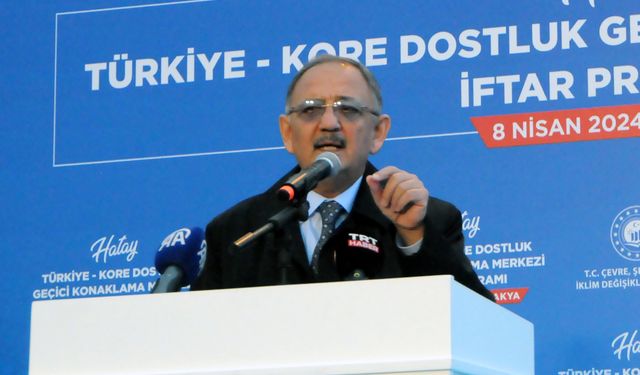 Bakan Özhaseki: Hatay'da inşaatlarımız en fazla 1 senede bitecek