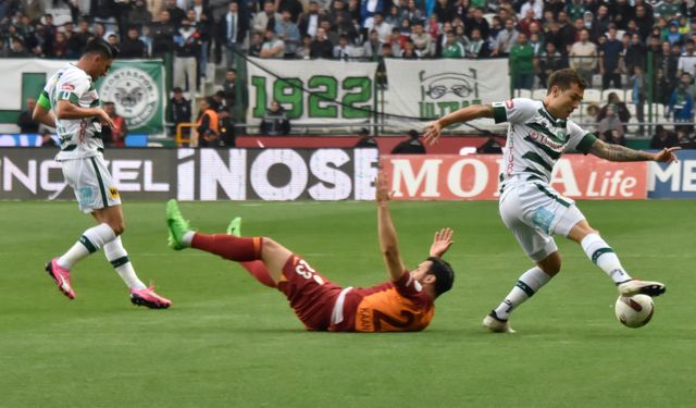 Galatasaray-Konyaspor karşılaşmasından notlar!