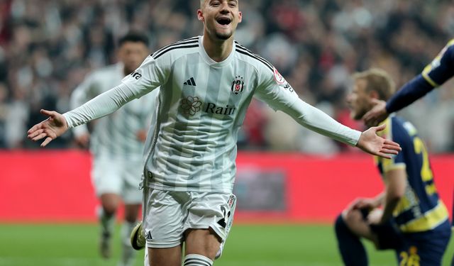 Türkiye Kupası'nda ilk finalist Beşiktaş! Siyah beyazlılar tek golle turladı