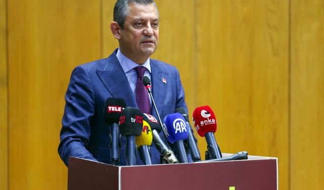 CHP lideri Özgür Özel: Her doğana anayasa yaparız, Erdoğan'a anayasa yapmayız