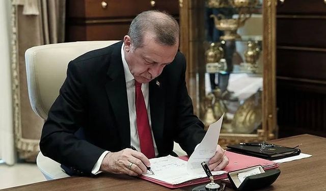 Erdoğan imzaladı! Atama ve görevden almalar Resmi Gazete'de