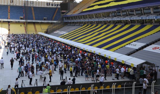 Fenerbahçe Olağan Seçimli Genel Kurulu’nda oy kullanma işlemi tamamlandı