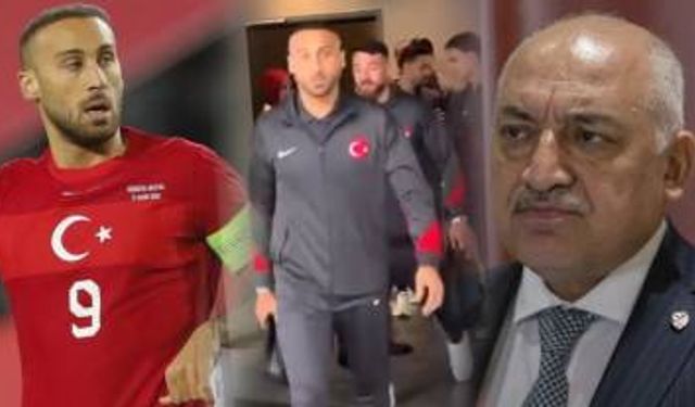 Cenk Tosun'dan Mehmet Büyükekşi'ye şok hareket! Tepkisini gösterdiği anlar gündem oldu