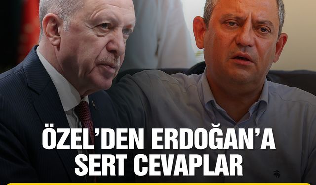 Özgür Özel'den Cumhurbaşkanı Erdoğan'a: Hapırsan da köpürsen de bu hizmeti yapacağız