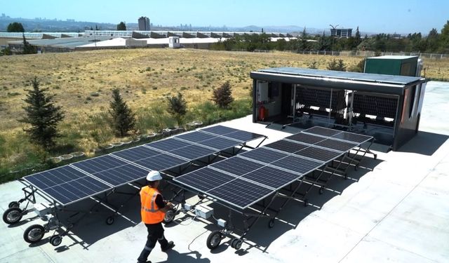 TEMSAN, doğal afet ve acil durumlar için mobil güneş enerji santrali geliştirdi: MOBİTEM