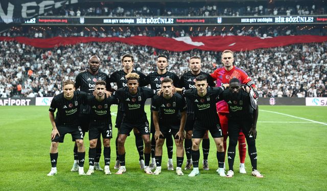 Beşiktaş'tan gol şovu: Kara Kartal gruplara kaldı