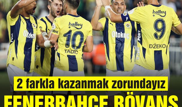 Fenerbahçe, Lille karşısında rövanş maçına çıkıyor: 2 farkla kazanmak zorundayız