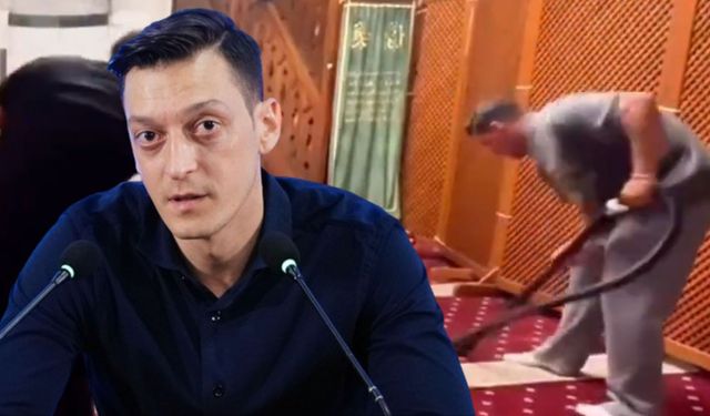 Mesut Özil'in görüntüleri sosyal medyayı salladı!