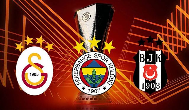 Beşiktaş, Fenerbahçe ve Galatasaray'ın UEFA Avrupa Ligi'ndeki rakipleri belli oldu