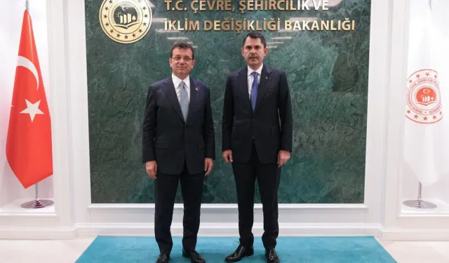 Ekrem İmamoğlu'ndan eski rakibi Murat Kurum'a ziyaret!