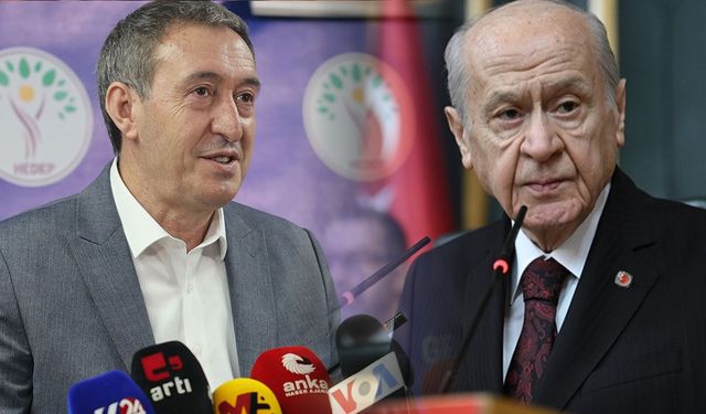 DEM Parti'den Devlet Bahçeli açıklaması: Neden tokalaştılar?