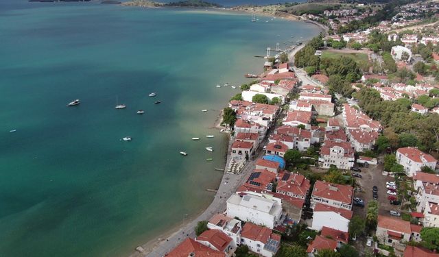 Foça çamur deryasına döndü! 46 yılın en büyük felaketi dronla görüntülendi