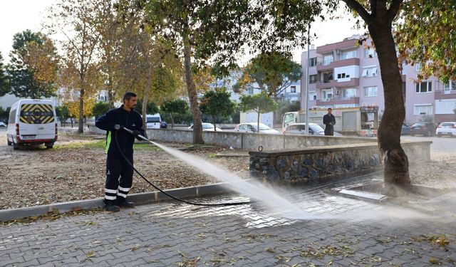 Selçuk'ta hummalı çalışma: O mahallenin sokakları tek tek temizlendi!