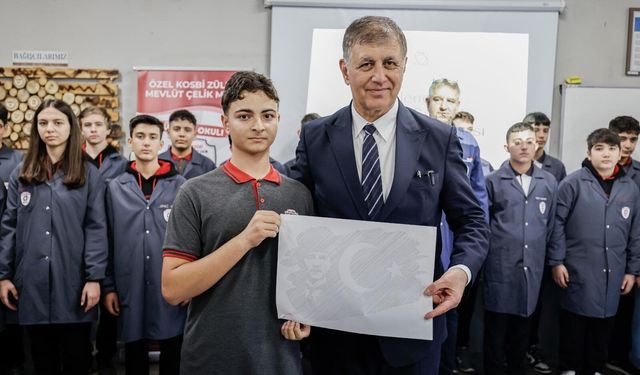İzmir Büyükşehir'den KOSBİ ile örnek iş birliği: Meslek lisesi öğrencilerine iş güvenliği eğitimi