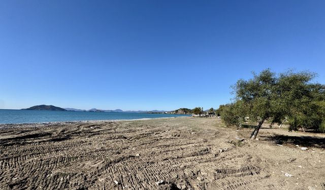 Fethiye sahillerinde yıkım: İmara aykırı yapılar kaldırıldı